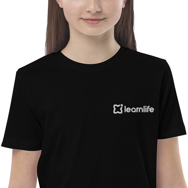 Kids Tee - Organic Embroidered - White Logo product image (1)