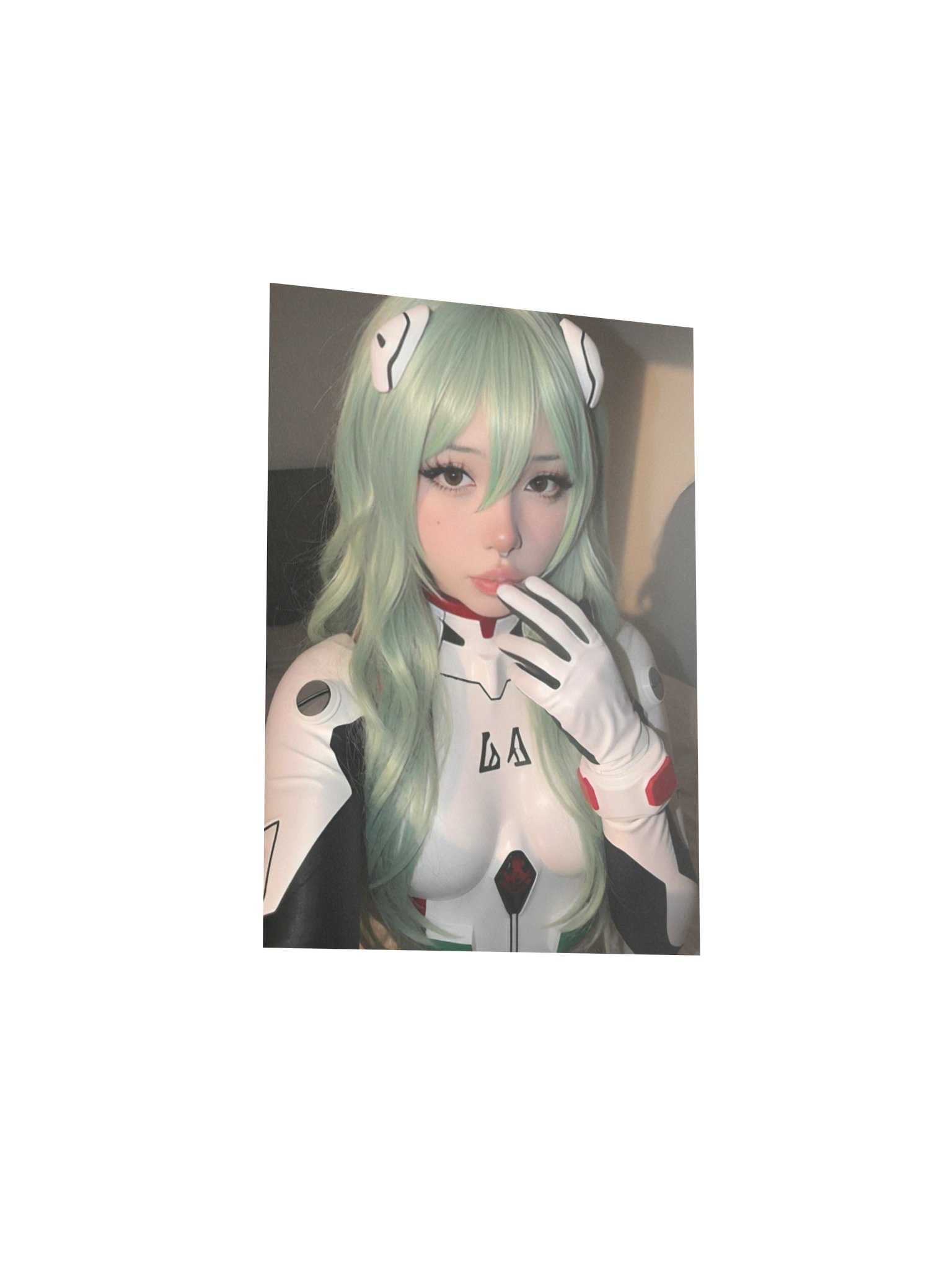 Cosplay Corner – Waifufaee as Rei Ayanami from Neon Genesis Evangelion Enhanced Matte Poster product image (21)