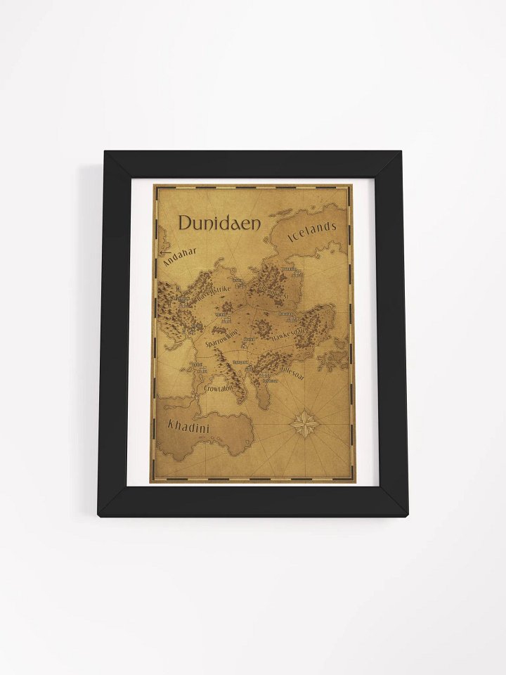 Map - Dunidaen product image (1)