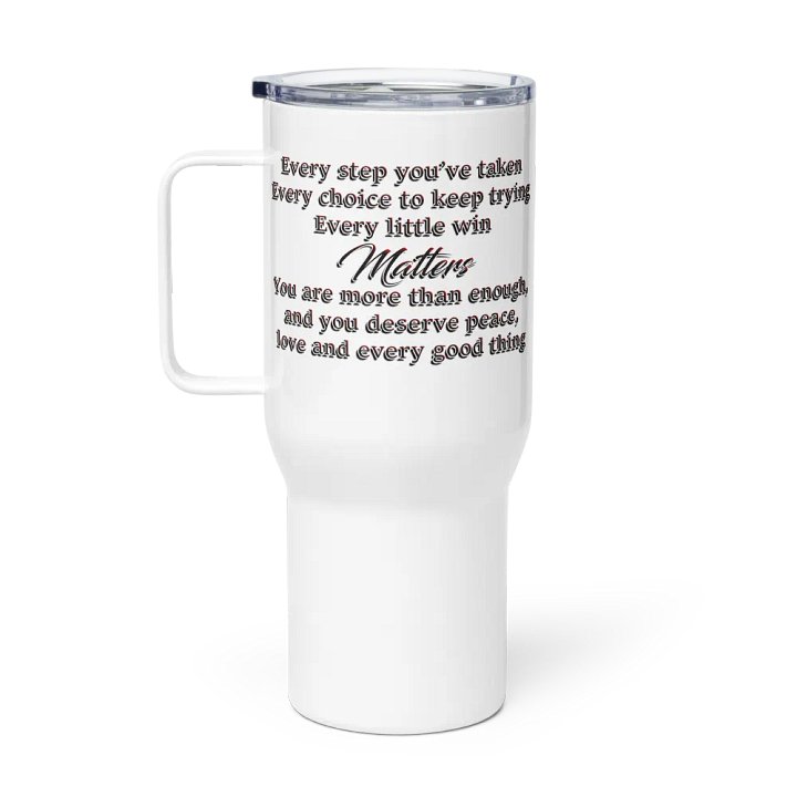 Positivity - Every Step Lg Tumbler product image (1)