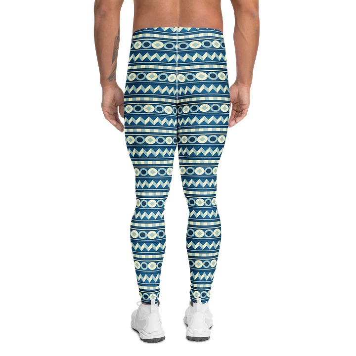 Aztec Geometric Men’s Leggings for Active Wear product image (2)