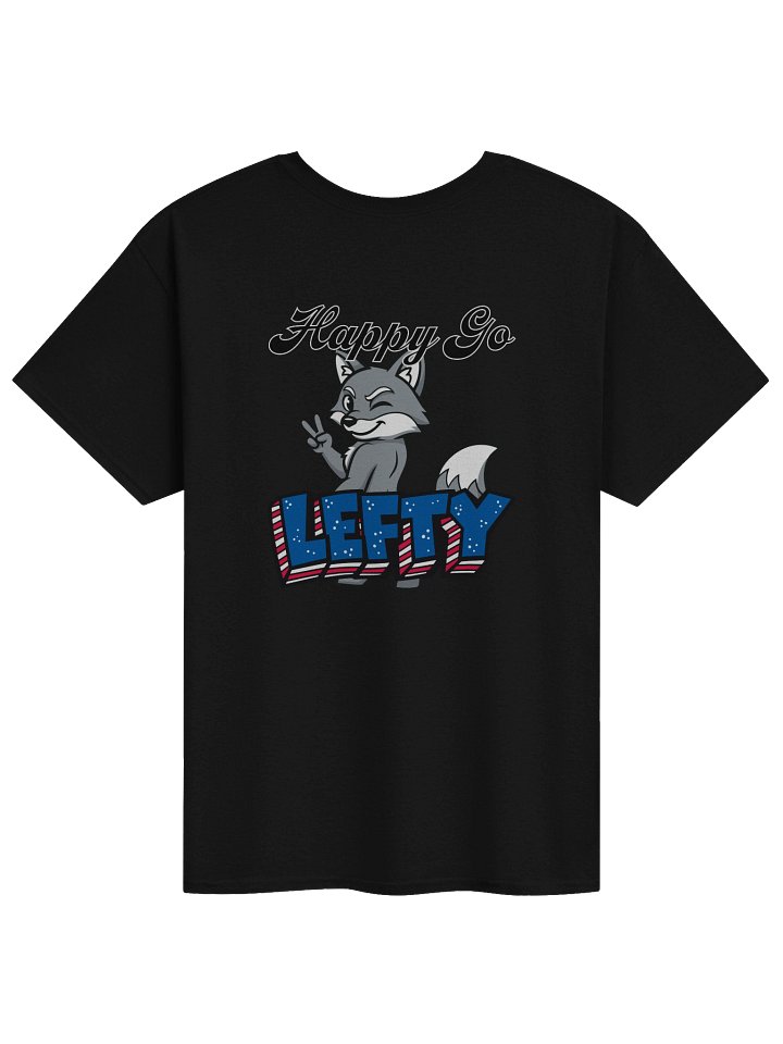 Happy Go Lefty Logo (On Back) - Adult T product image (2)