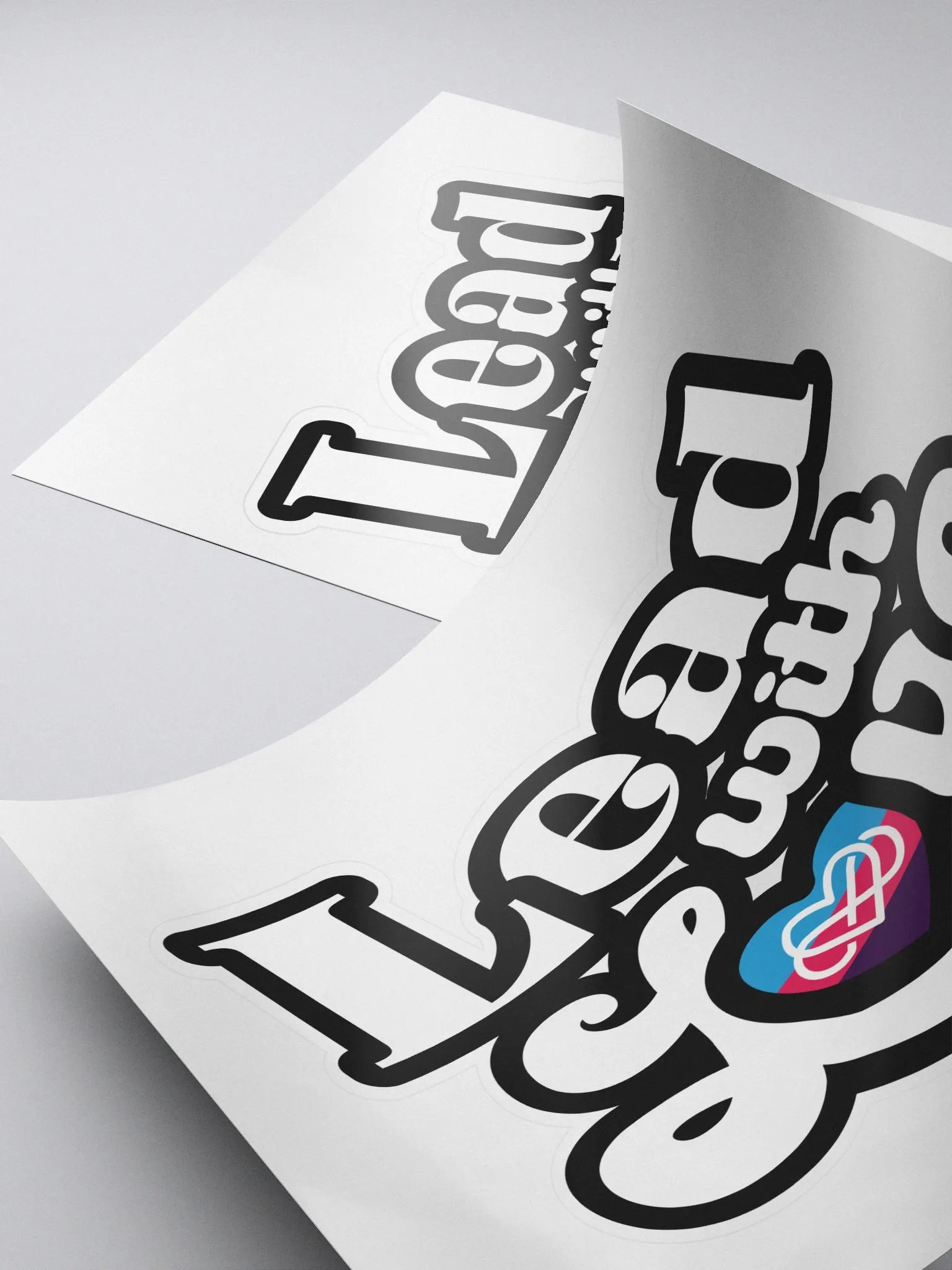 Lead With Love Sticker: Polyamory product image (4)