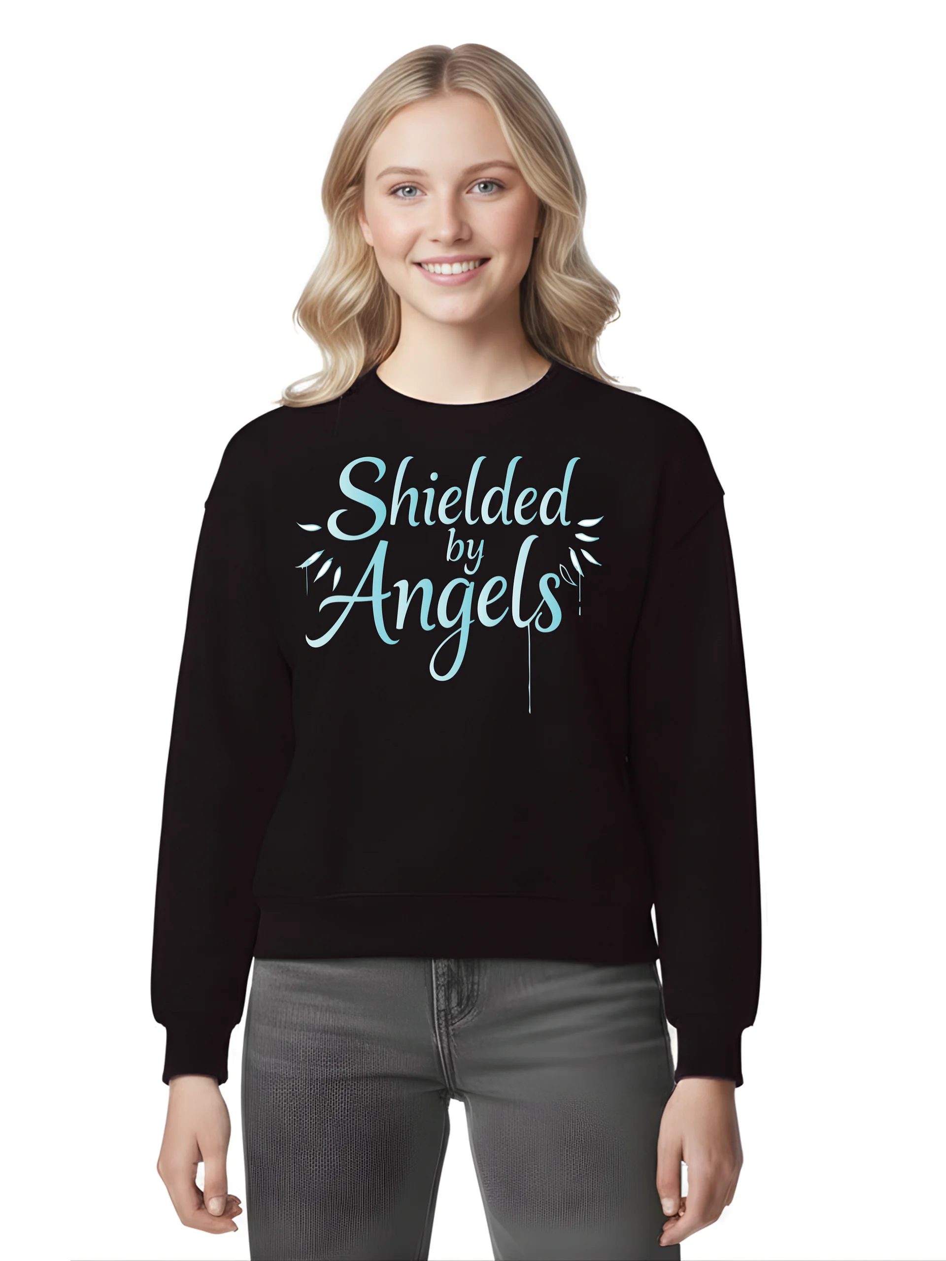 Shielded by Angels Girls Shirt product image (1)