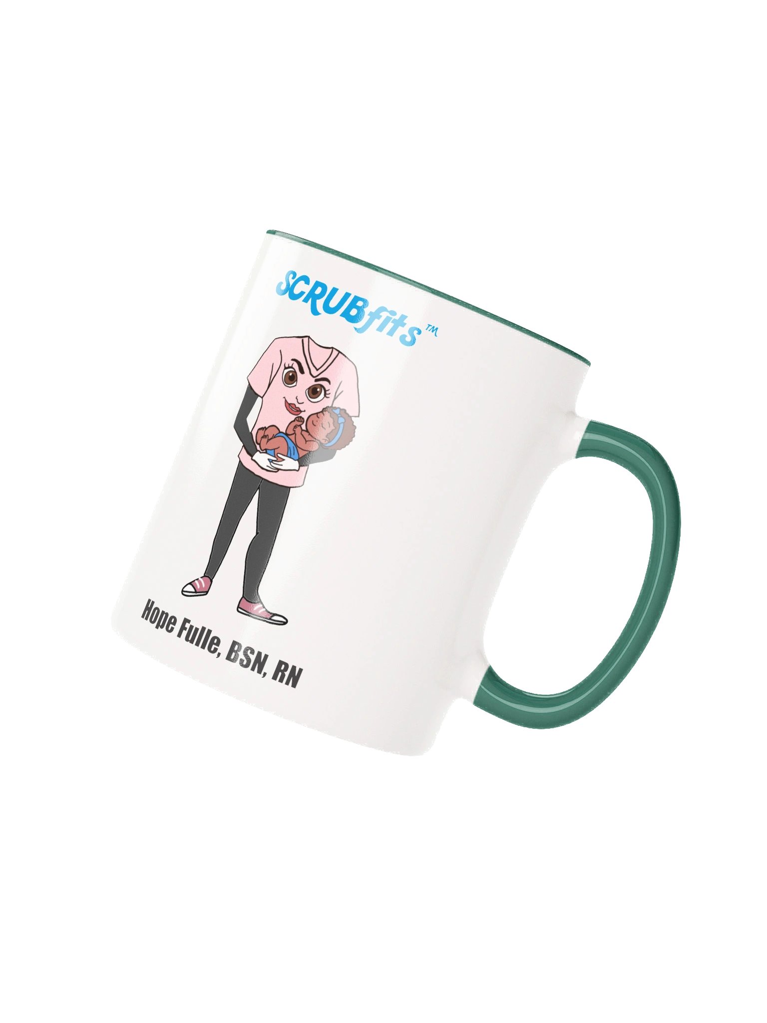 Ceramic Mug with Hope Fulle, BSN, RN product image (18)