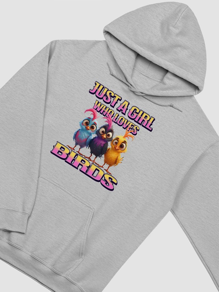 Just A Girl Who Loves Birds Whimsical Trio Hoodie product image (22)