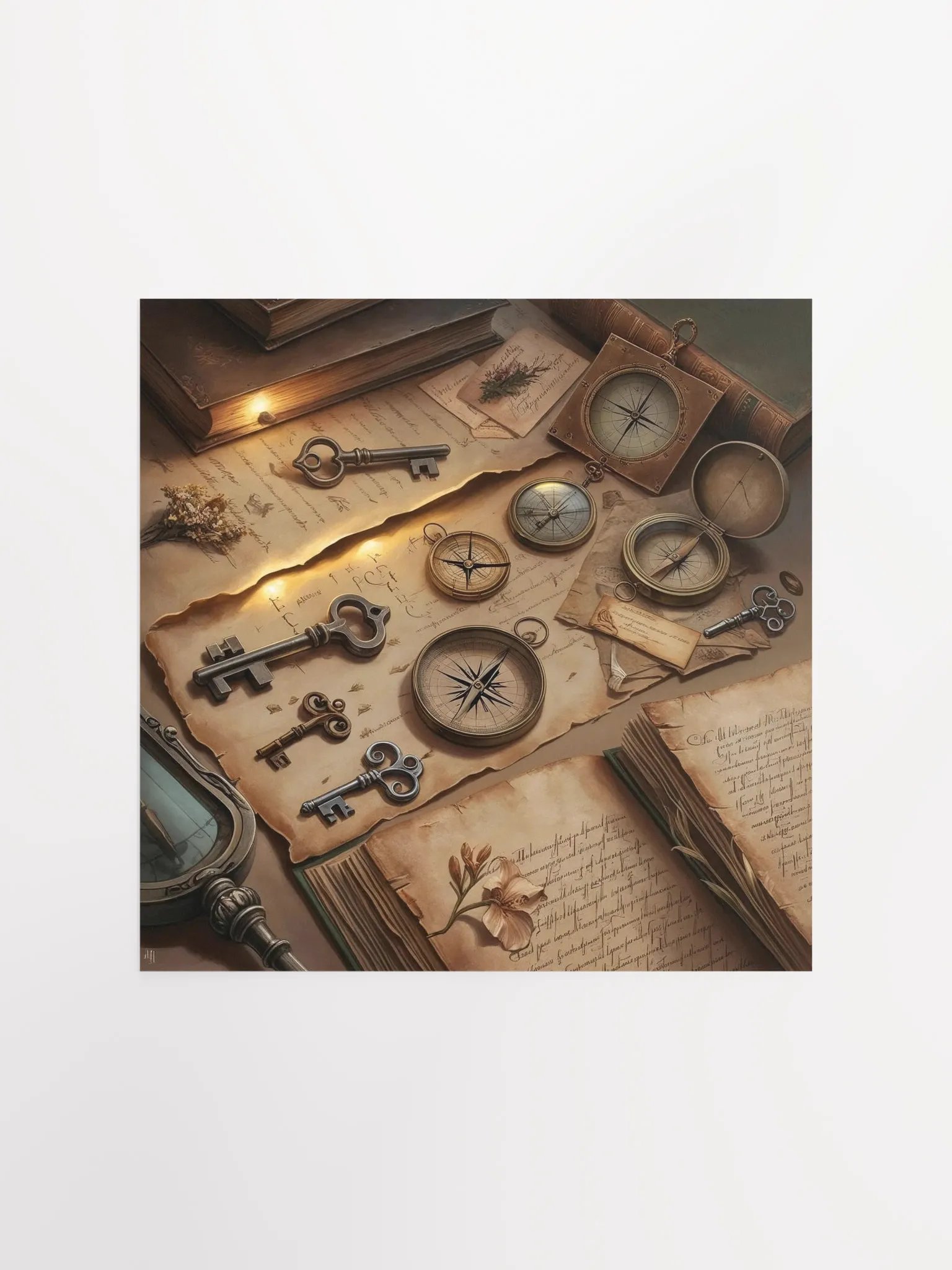 Ink and Elsewhere Poster #6 – For the Keepers of Lost Stories product image (3)