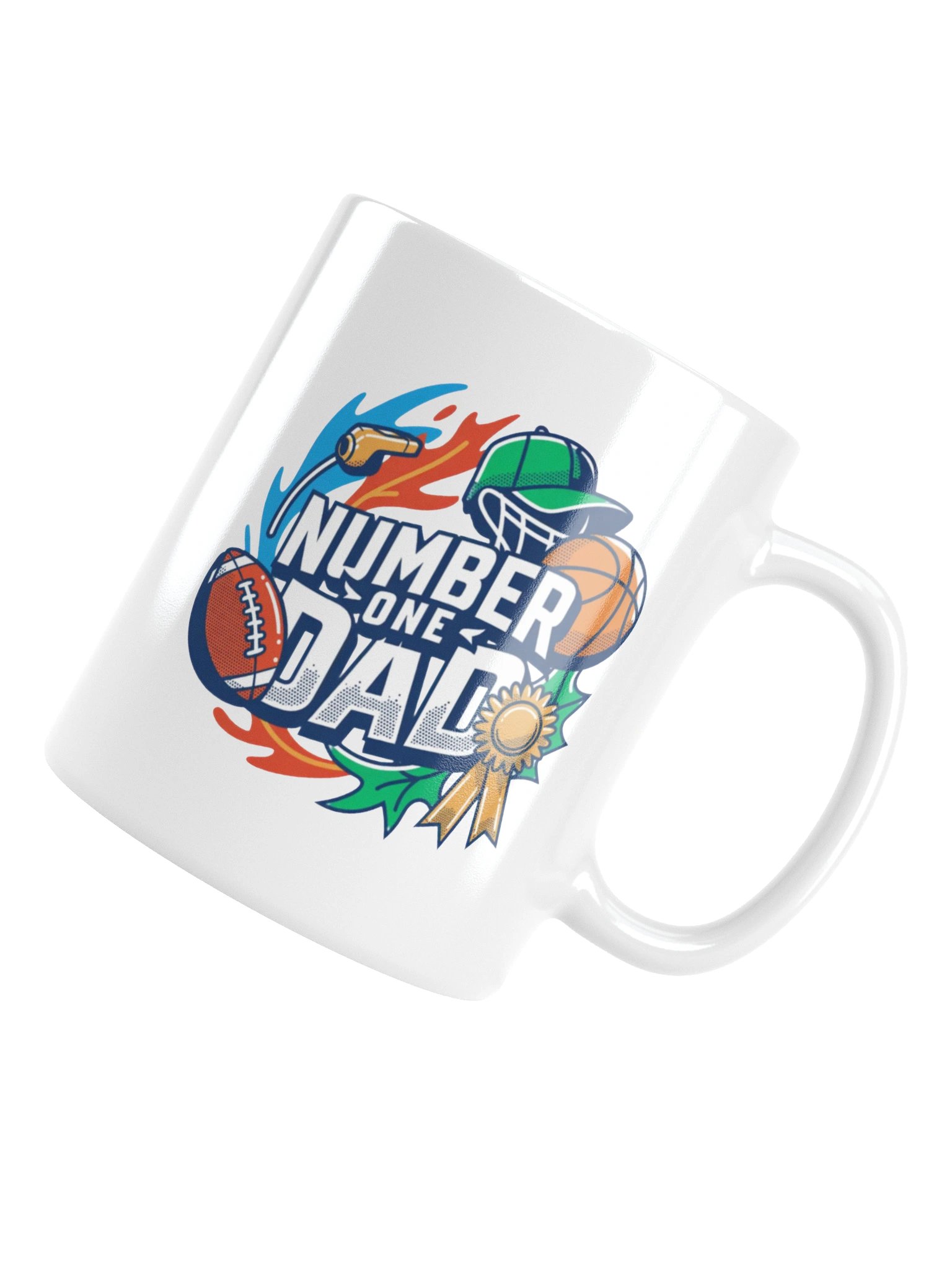 Number One Dad Father’s Day Coffee Mug product image (16)