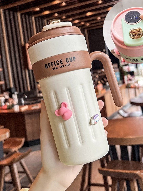 Furastore Smart Kawaii LED Mug: 17oz Insulated Thermal Cup product image (2)