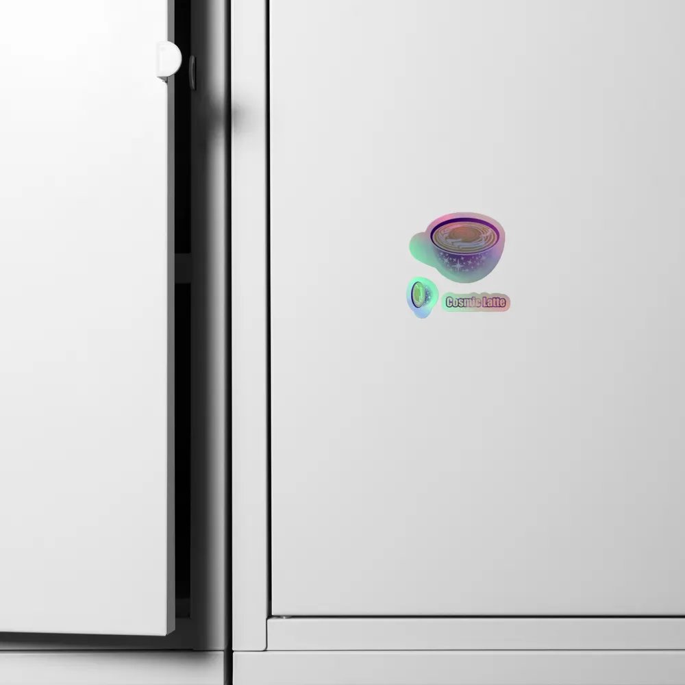 Cosmic Latte mug stickers product image (4)
