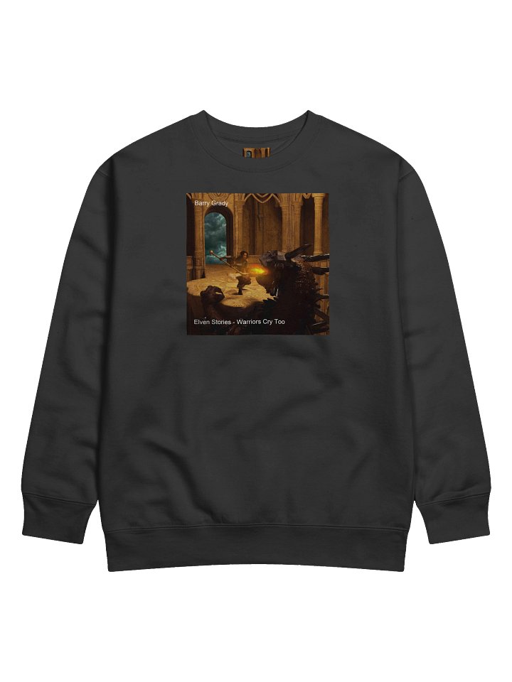 'Elven Stories - Warriors Cry Too' Premium Sweatshirt product image (1)