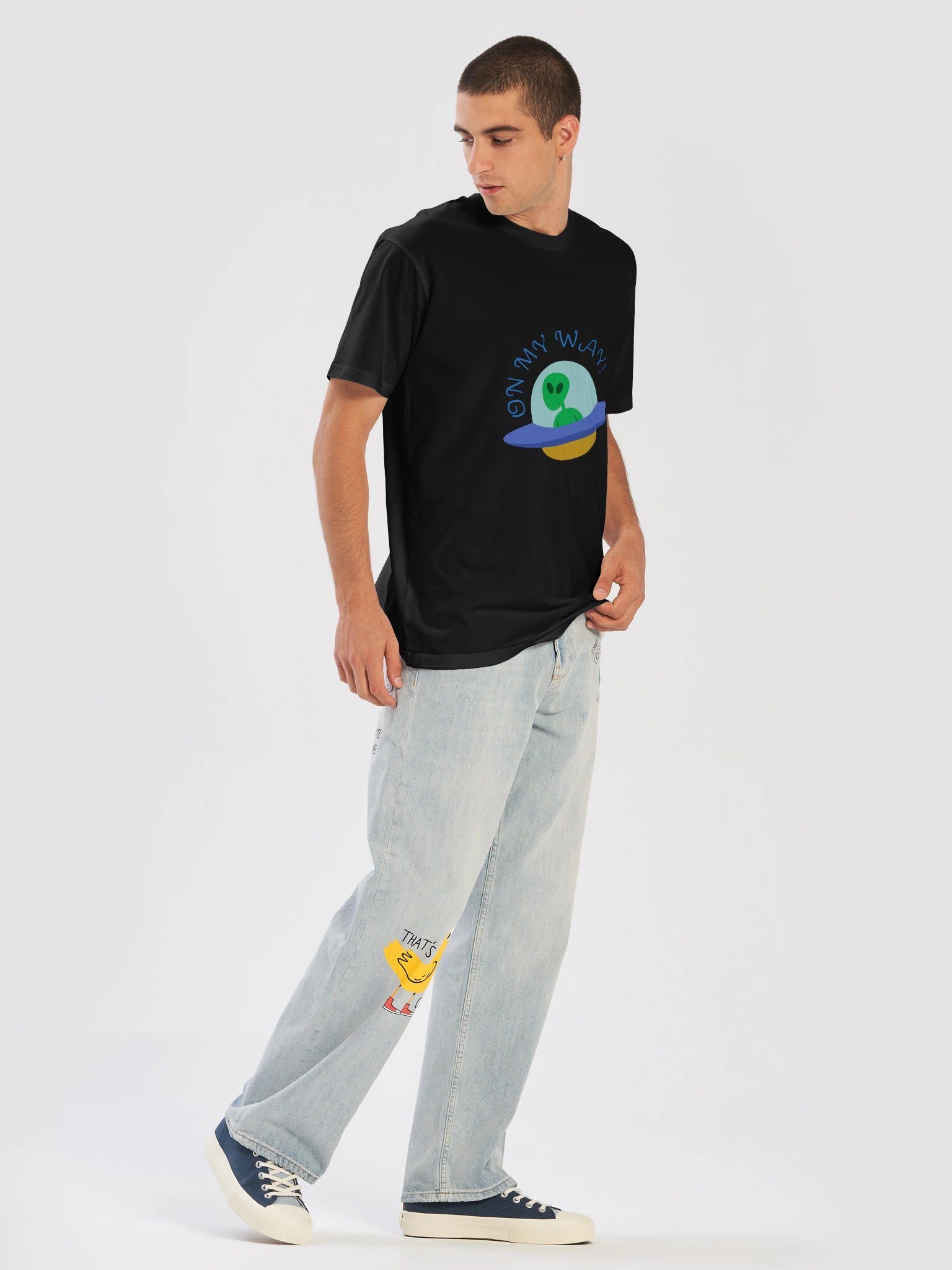 On My Way Alien logo product image (21)