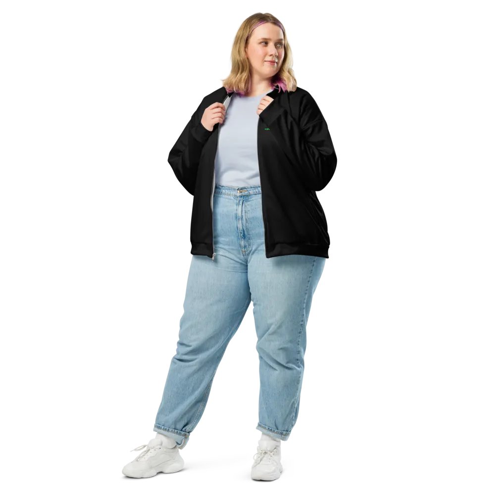 P3nAlPineapple - Black Bomber Jacket product image (8)