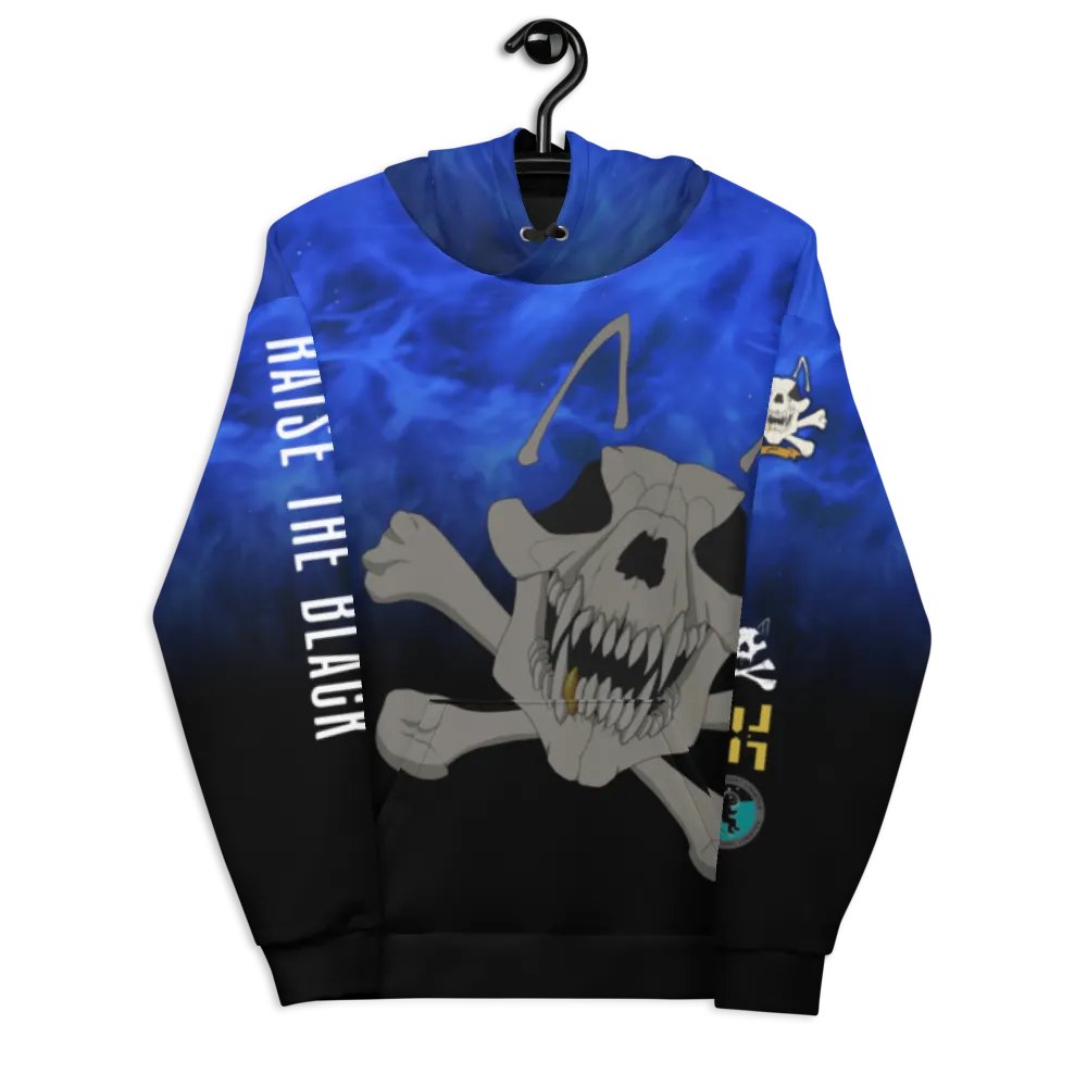 Mongrel Squad Straight Outta Klescher Blue/Black Hoodie product image (7)