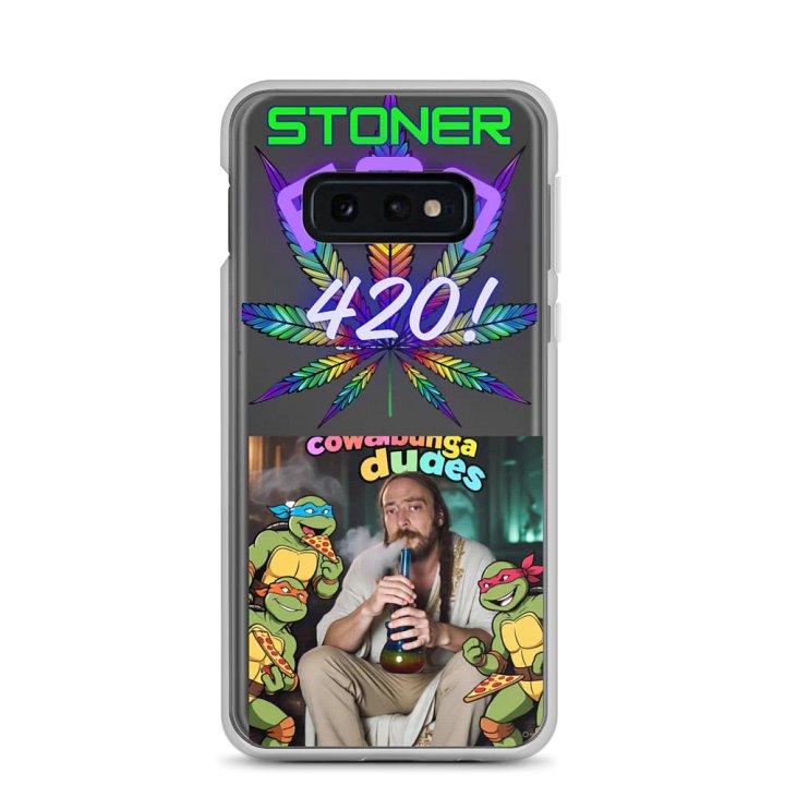 Cowabunga Cannabis Clear Case product image (3)