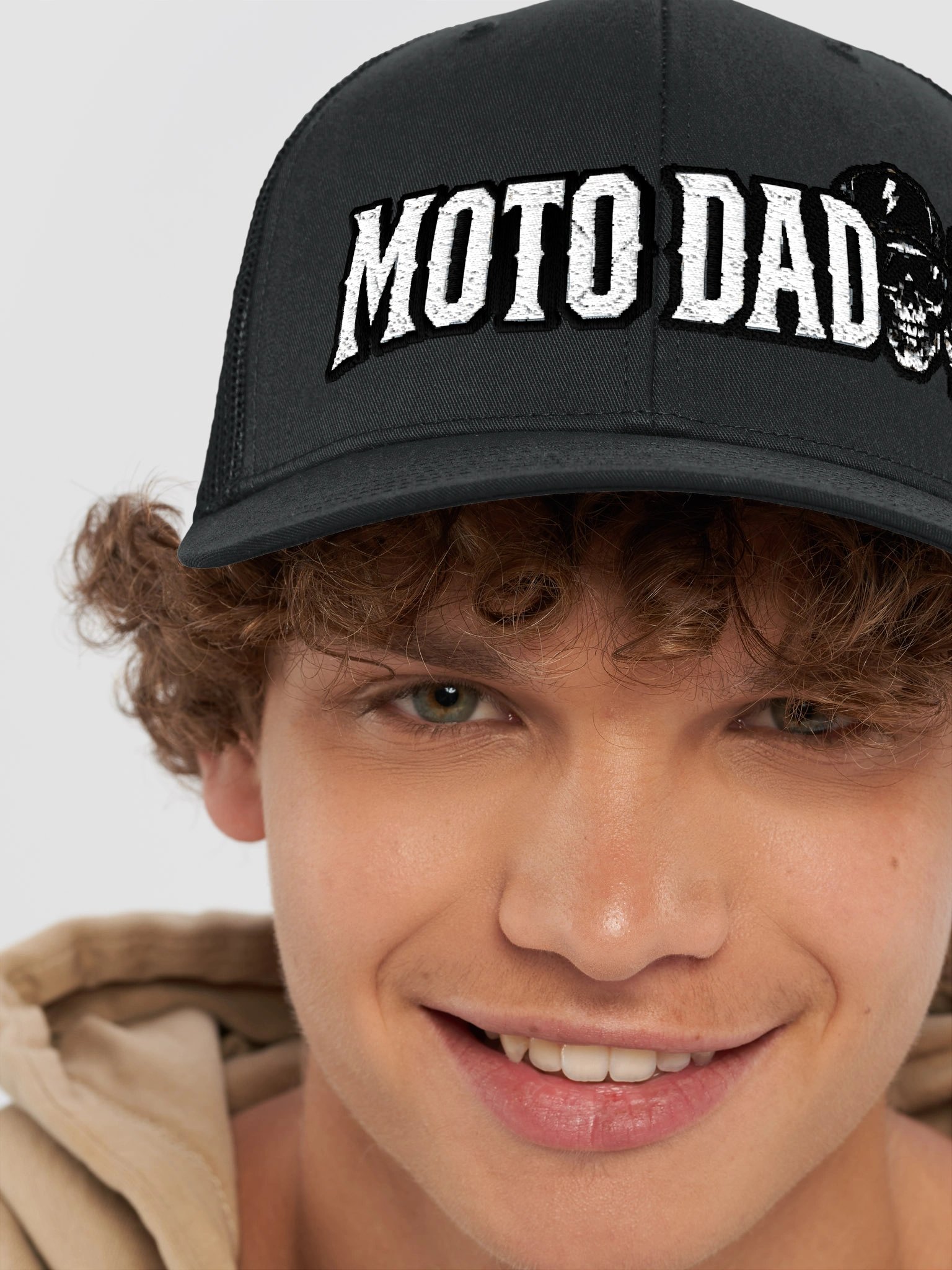 B&W Moto Dad Richardson Trucker Hat product image (8)