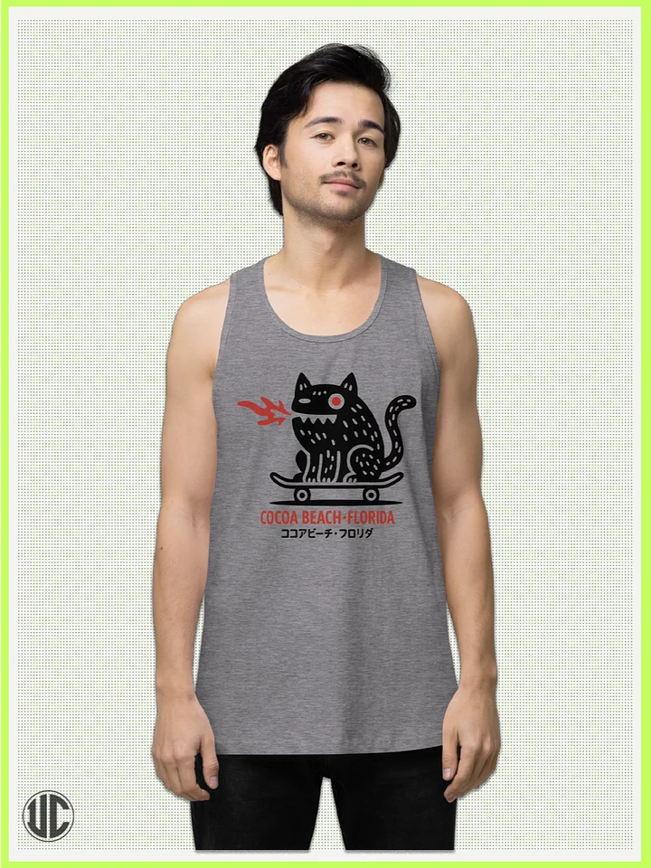 Cocoa Beach Skater – Men’s Tank Top product image (2)