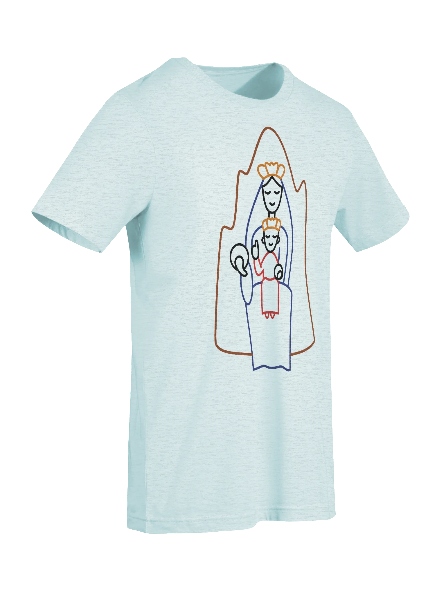 Minimalist Lady of Montserrat T-shirt product image (9)