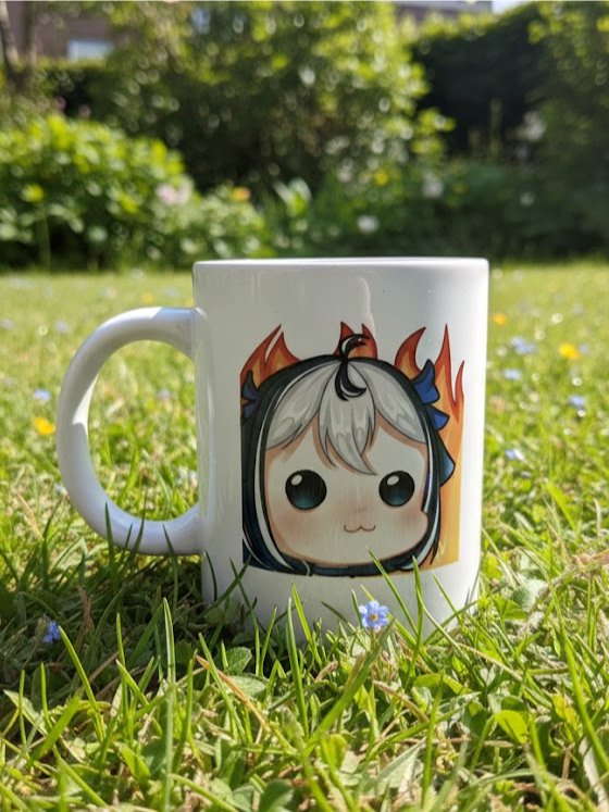 INFERNAL HARP SEAL GLOSSY MUG product image (1)