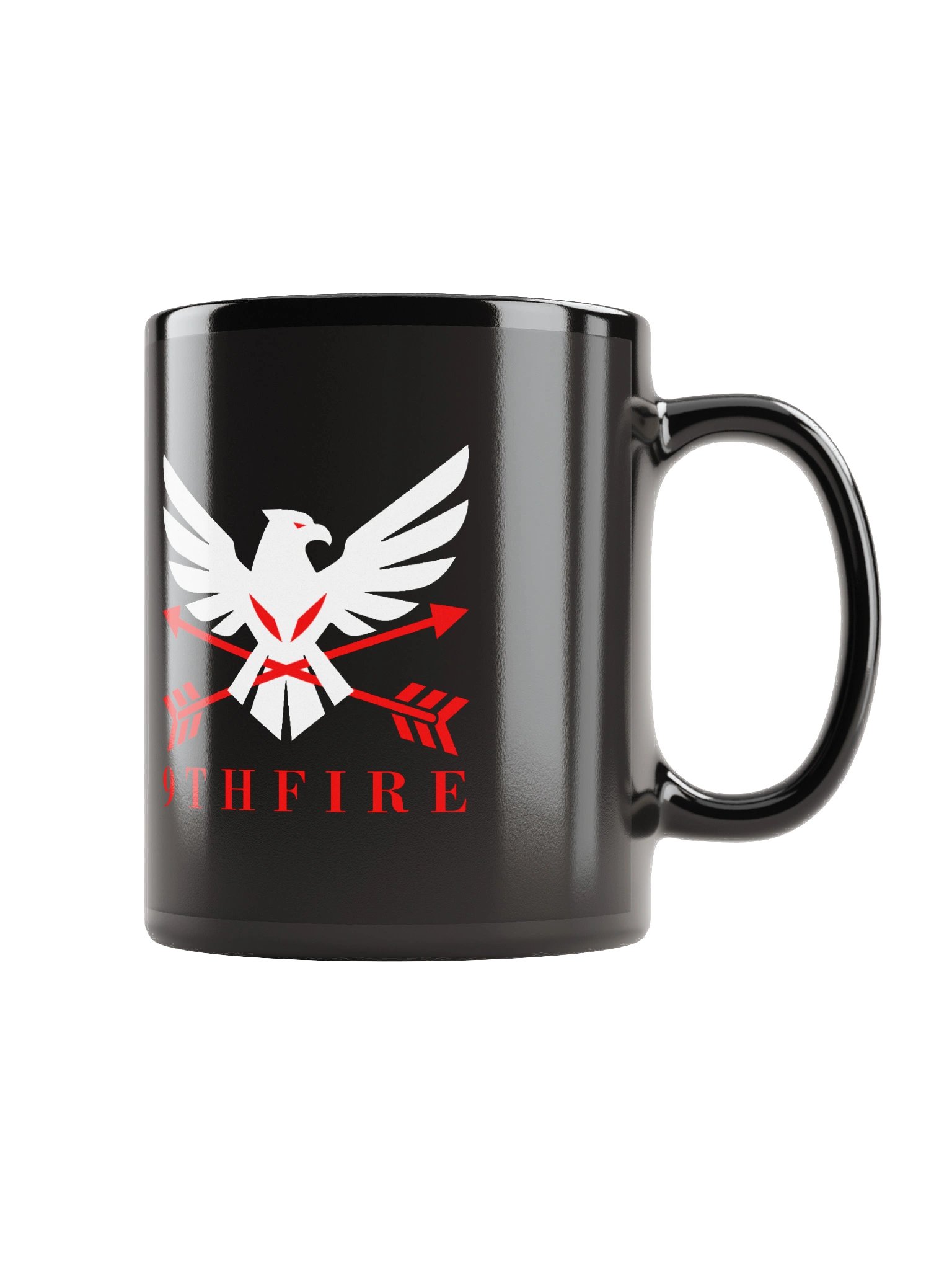 9thFire Black Glossy Mug product image (2)