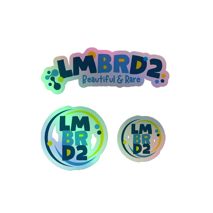 LMBRD2 Kiss-Cut Holographic Stickers product image (2)