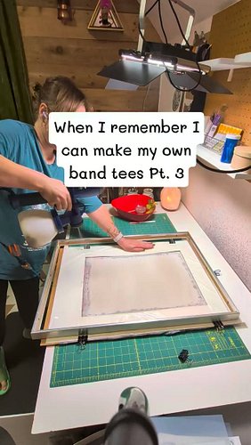 #aliceinchains shirt for my teenager - O.M.G. it turned out sooooo sick! Should I make more??

I'm using @jacquardproducts so...