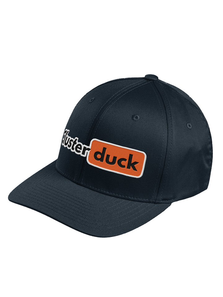Cluster Duck Banner Fitted hat product image (11)