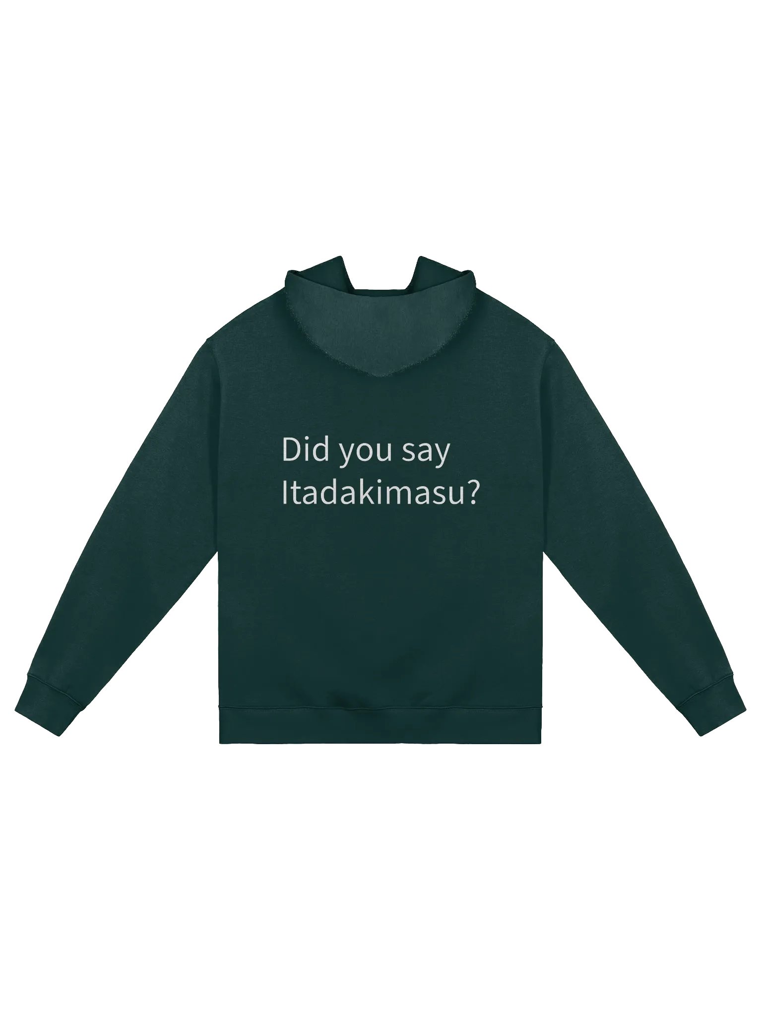 Did you say Itadakimasu? Hoodie product image (1)