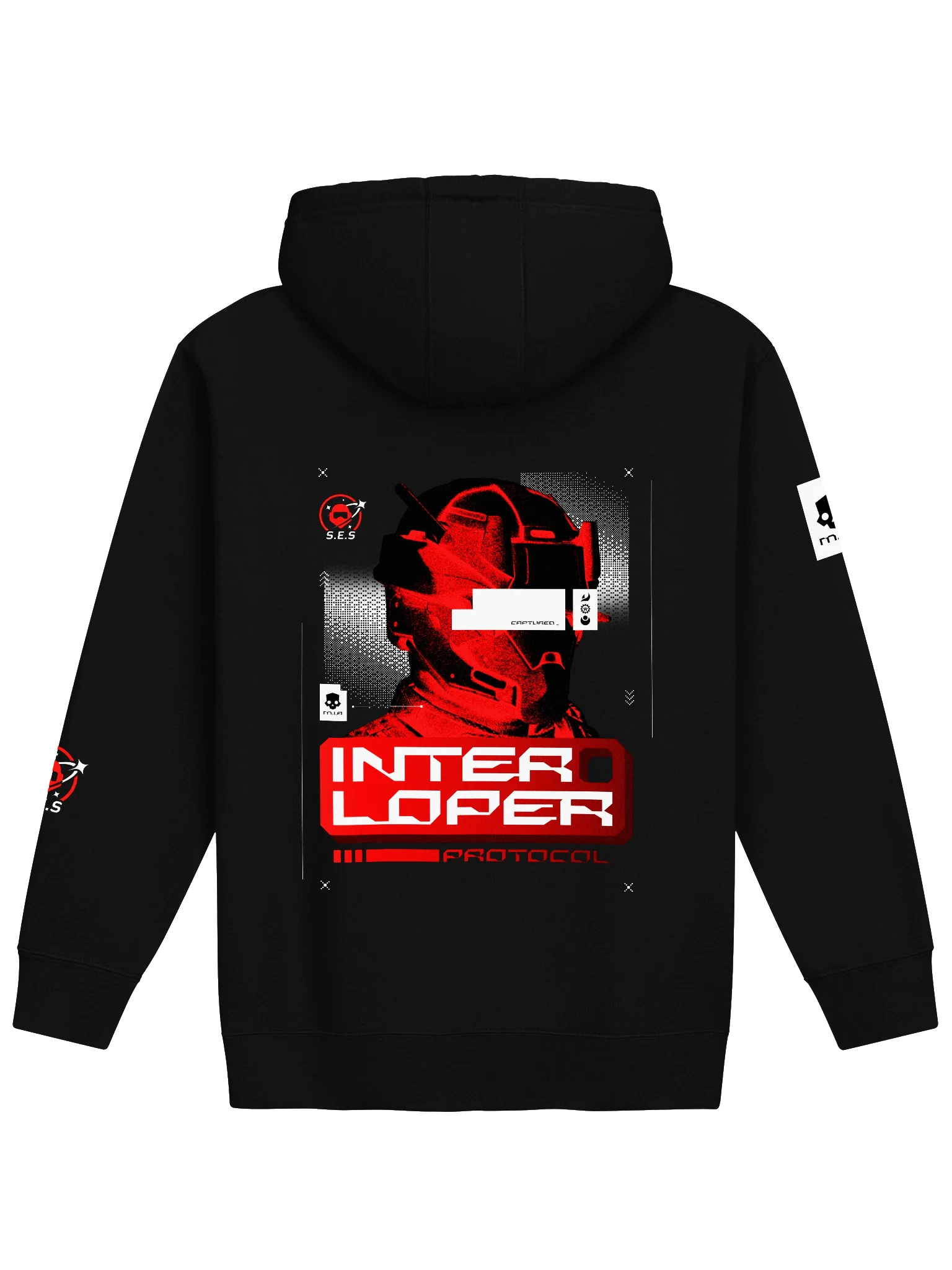 S.E.S Operation Interloper Protocol - Black Hoodie product image (1)