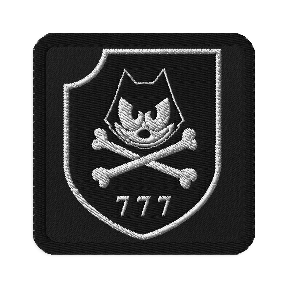 KATZENKOPF 777 SEW ON PATCH product image (1)