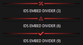 RedRum Embed Divider Bars product image (2)