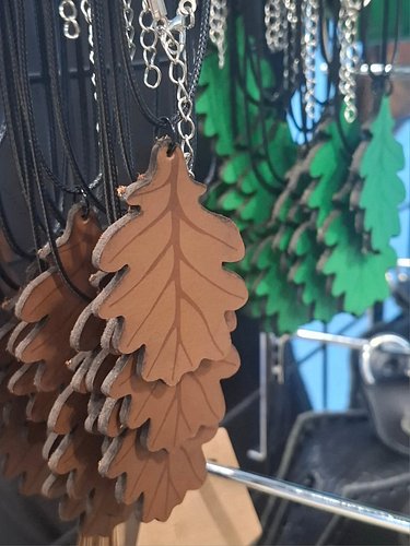 Tiny bits of adventure you can wear every day.

Leather necklaces have started appearing on the stall, and there are loads mo...