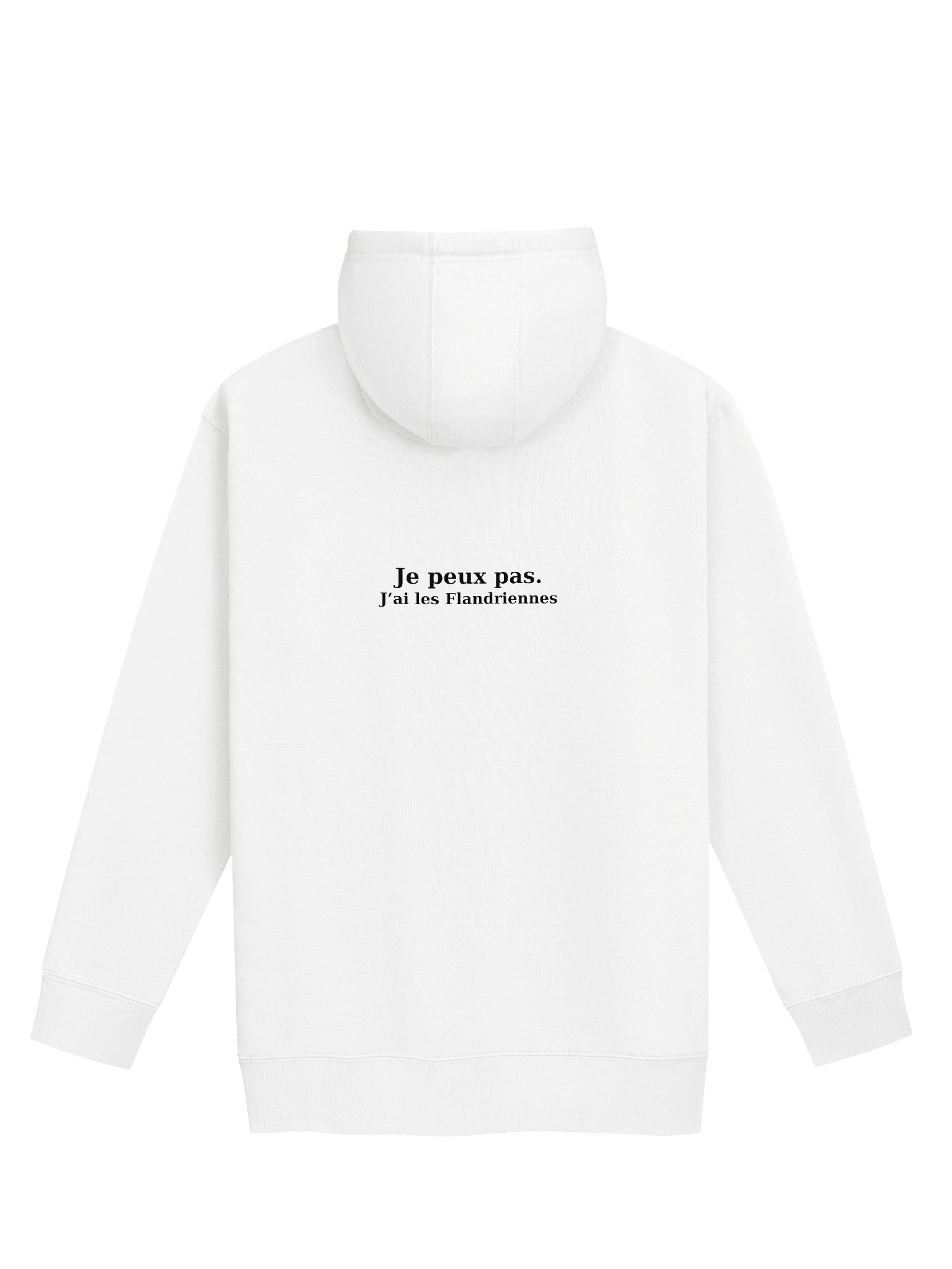 Flandriennes White Sweat (Unisex) product image (2)