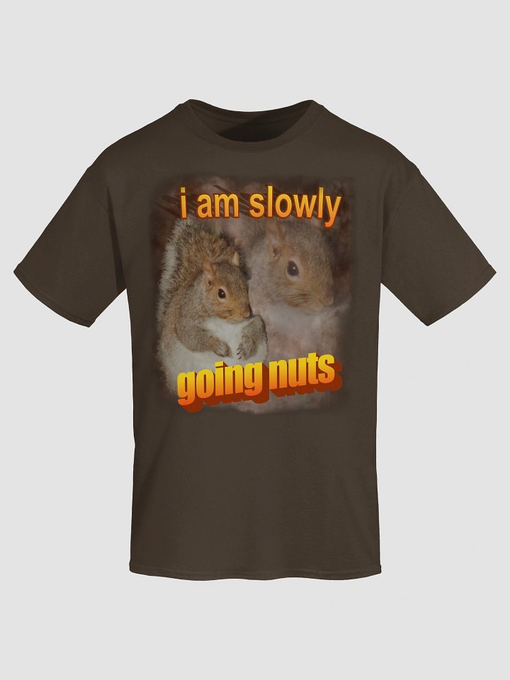 I am slowly going nuts Squirrel T-shirt product image (1)