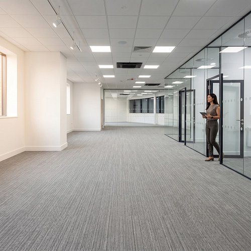From carpet tiles to LVT — this multi-phase project for H&G Car Parks Ltd had it all. Four units, multiple products, and a ti...