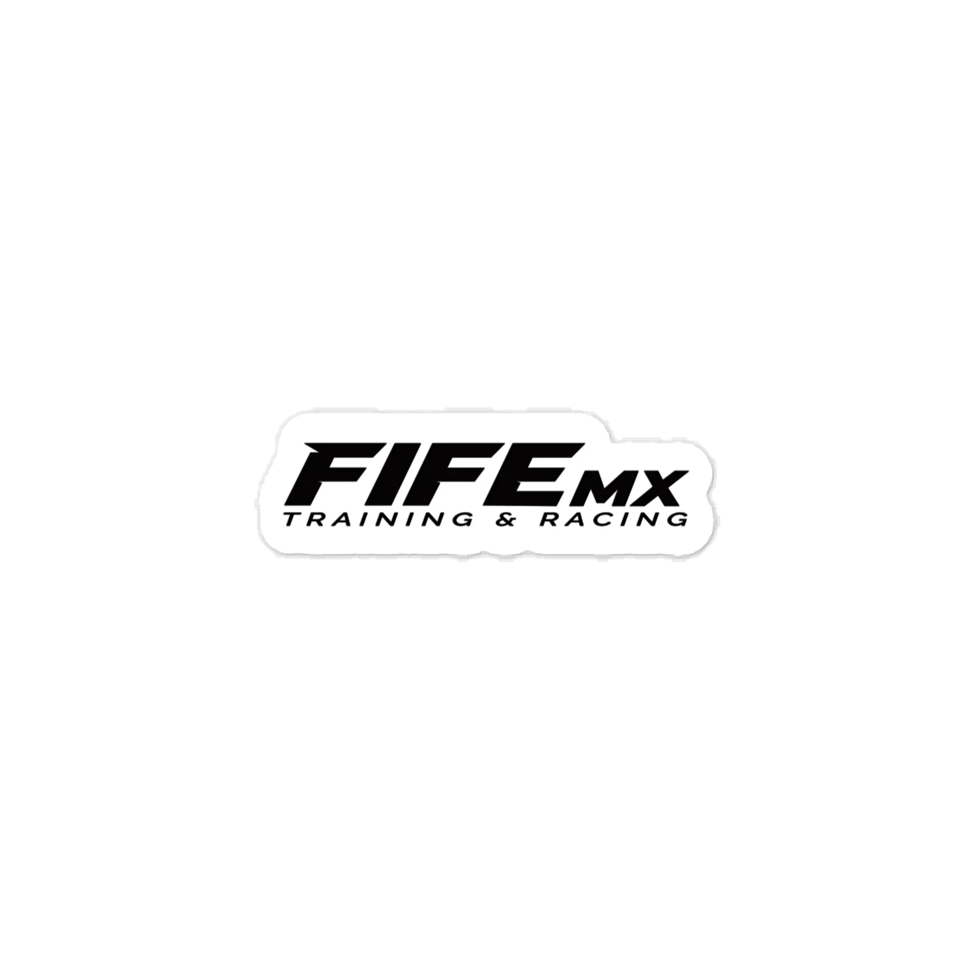 FifeMX Training & Racing Black Vinyl Decal product image (1)