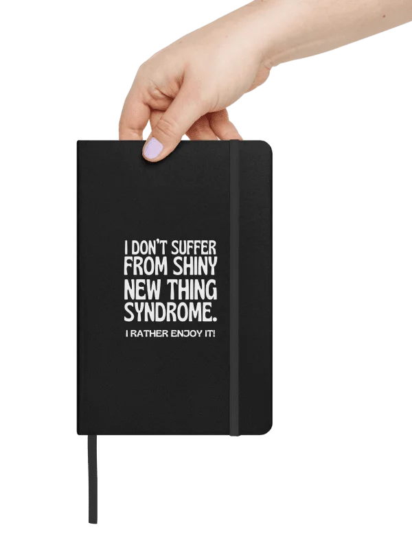Shiny New Thing Syndrome Journaling Notebook product image (7)