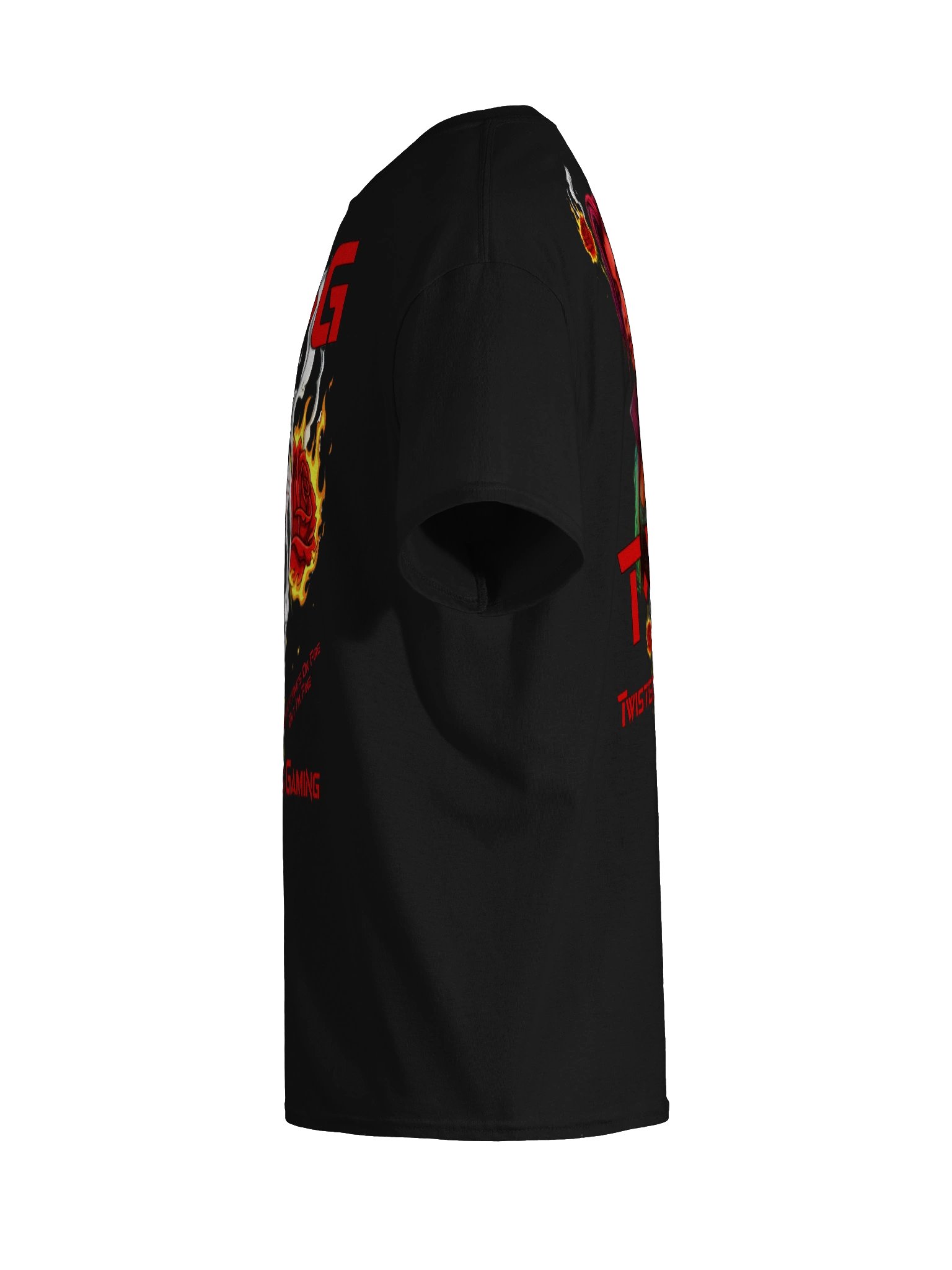 Twisted Virus Gaming - Anime girl n Fire Roses, Skull product image (11)