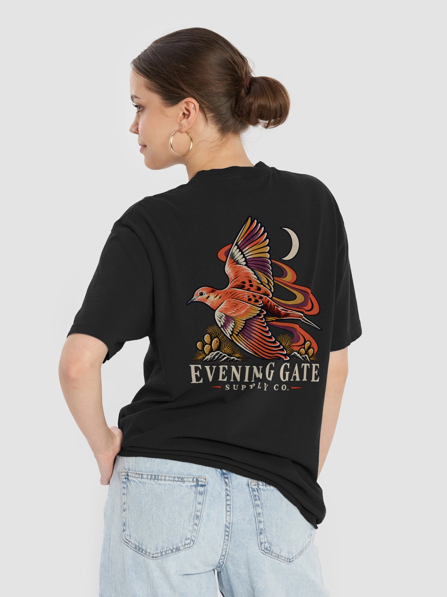 Night Wing Pocket Tee product image (8)