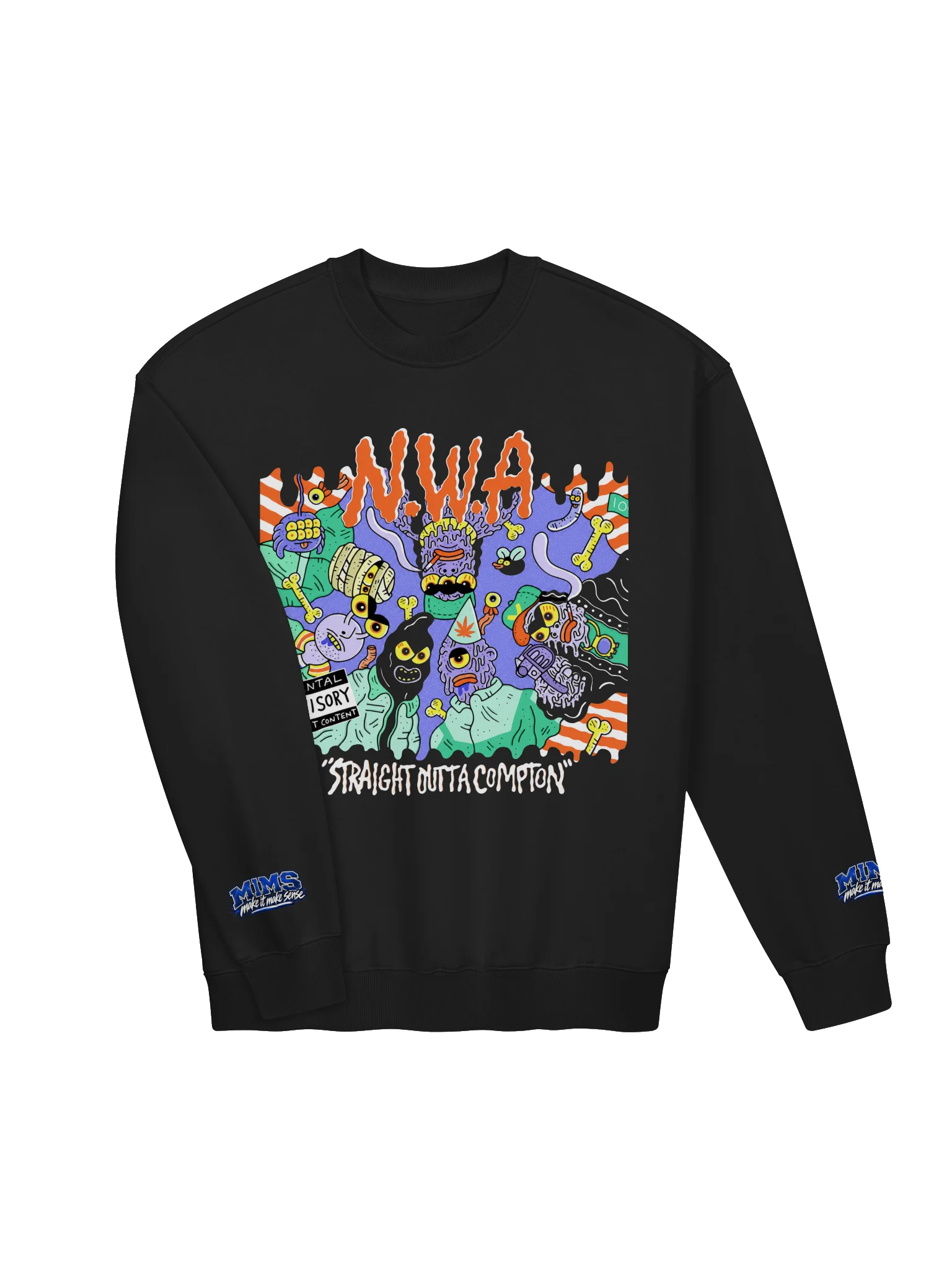 Chaotic Alien Graphic Crewneck product image (9)