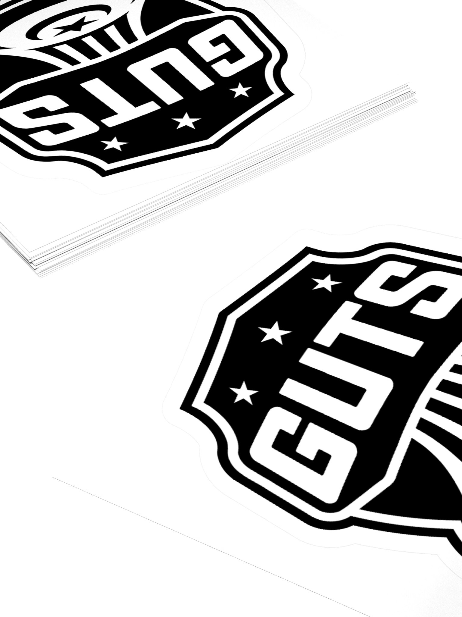 Guts Black Logo Sticker product image (4)