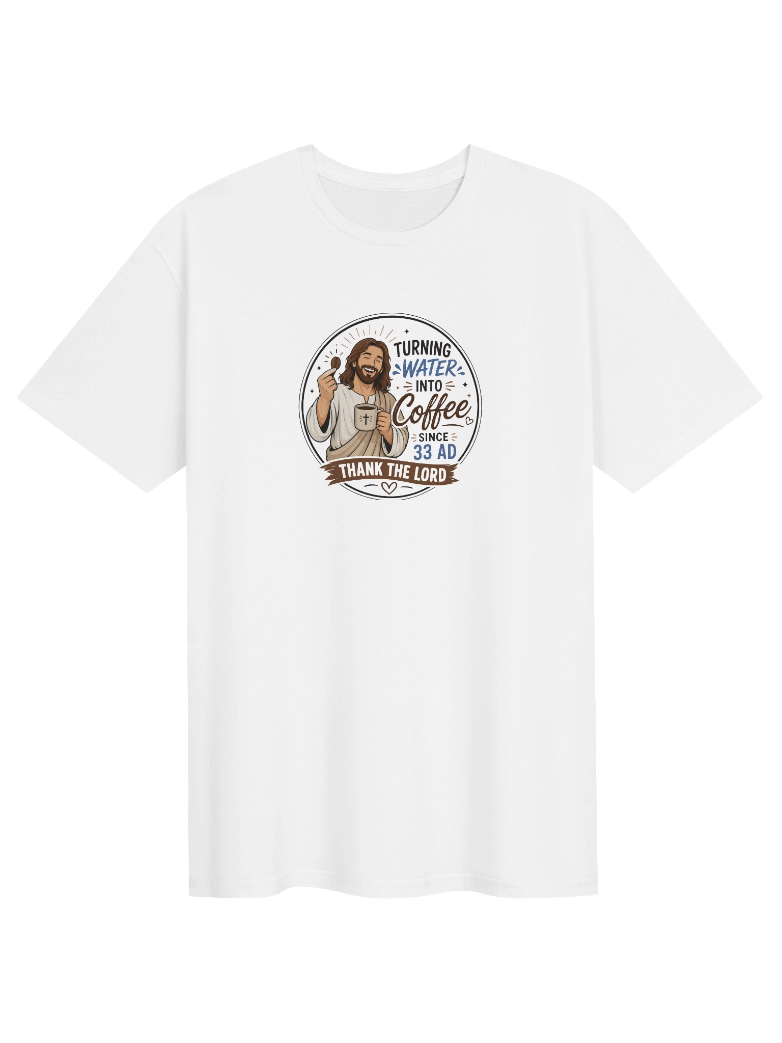 Water Into Coffee Super soft Unisex T product image (1)