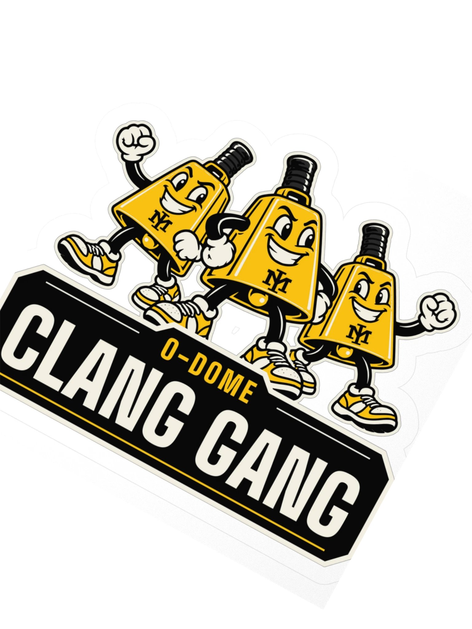 O-Dome Clang Gang — Kiss-Cut Sticker product image (2)