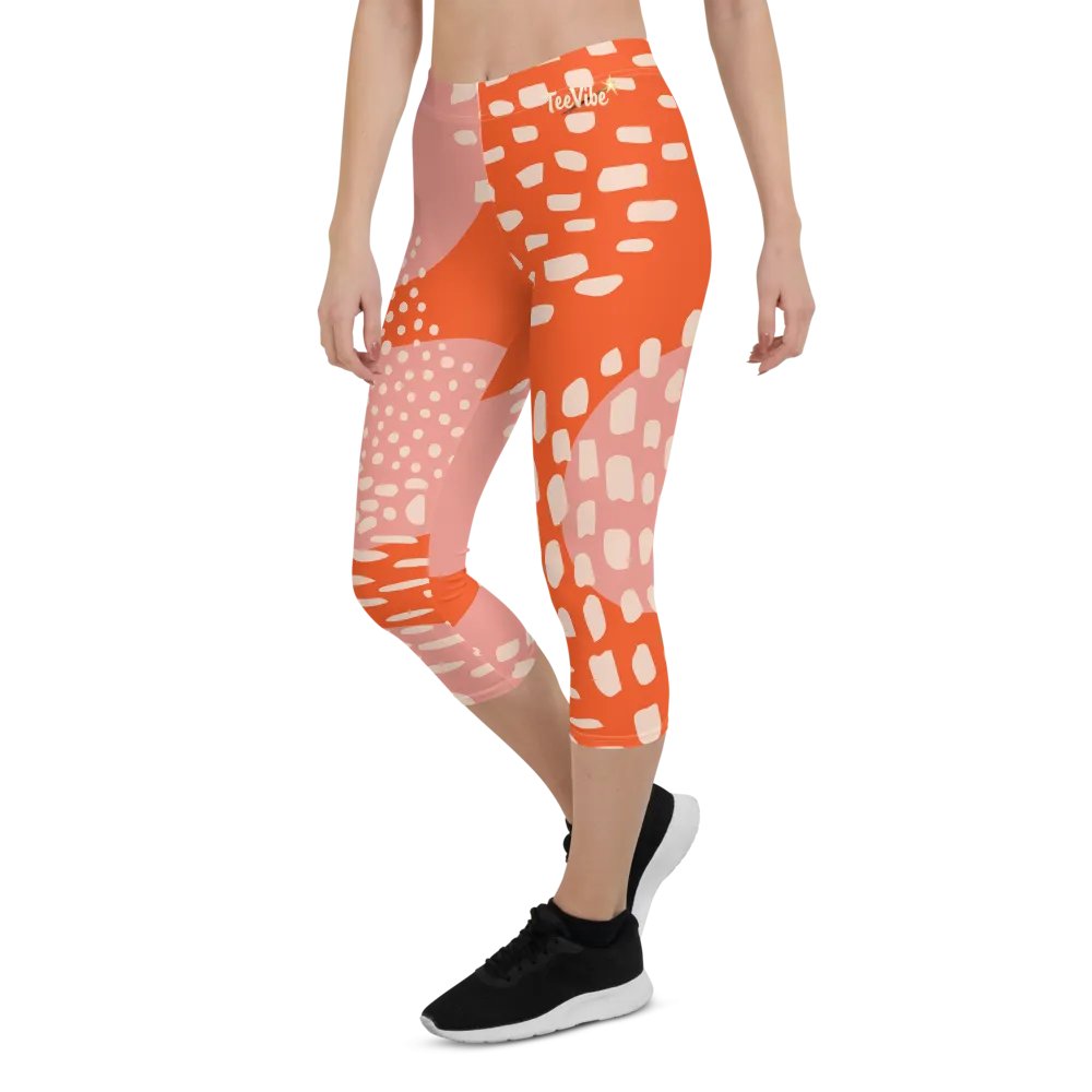 Flowing Organic Dreams Capri Leggings product image (5)
