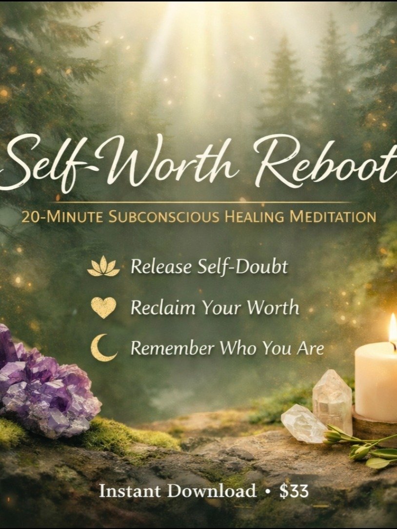 Self Worth Reboot - 20min Subconscious Repatterning Meditation mp3 product image (1)