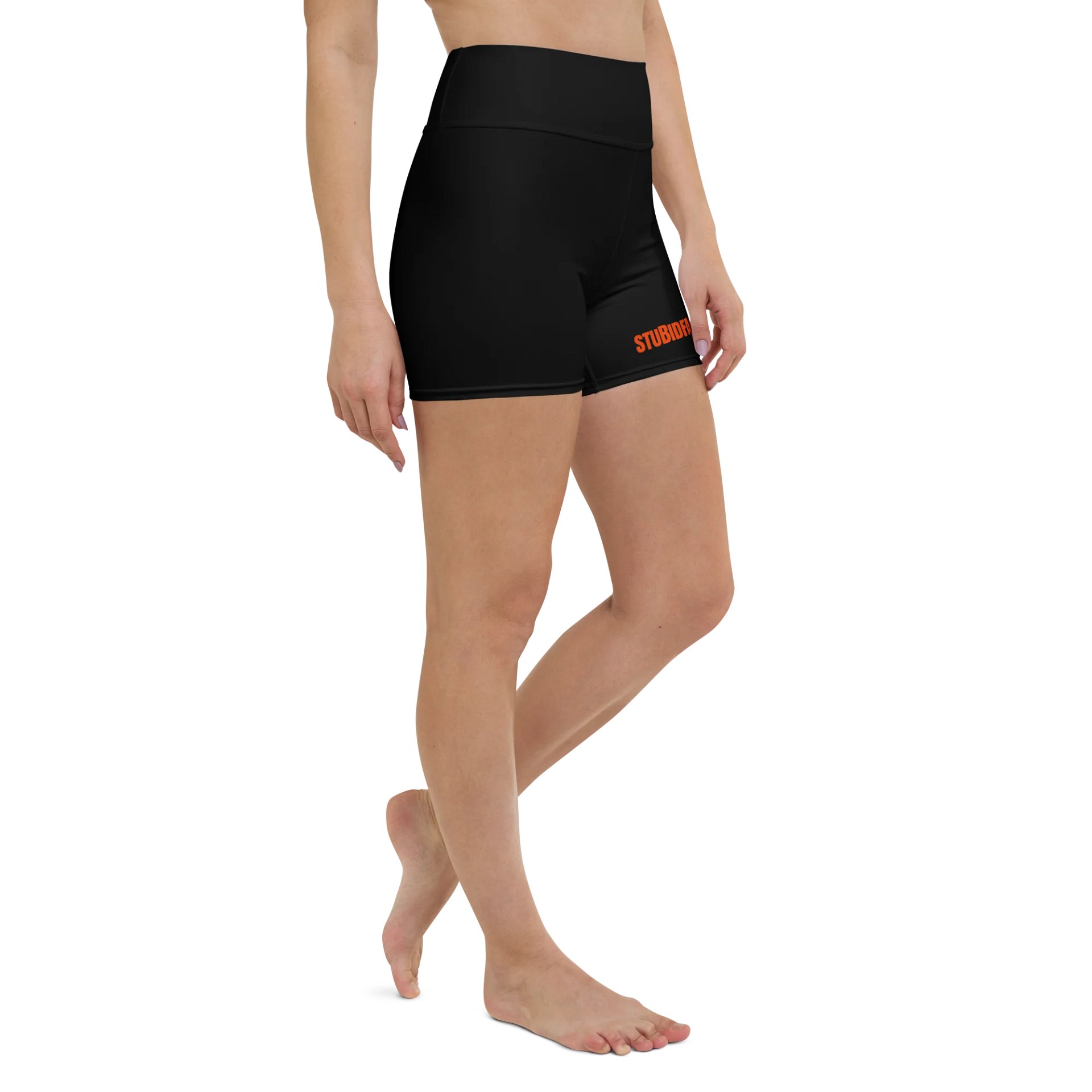 Stubidface Performance Yoga Shorts product image (4)