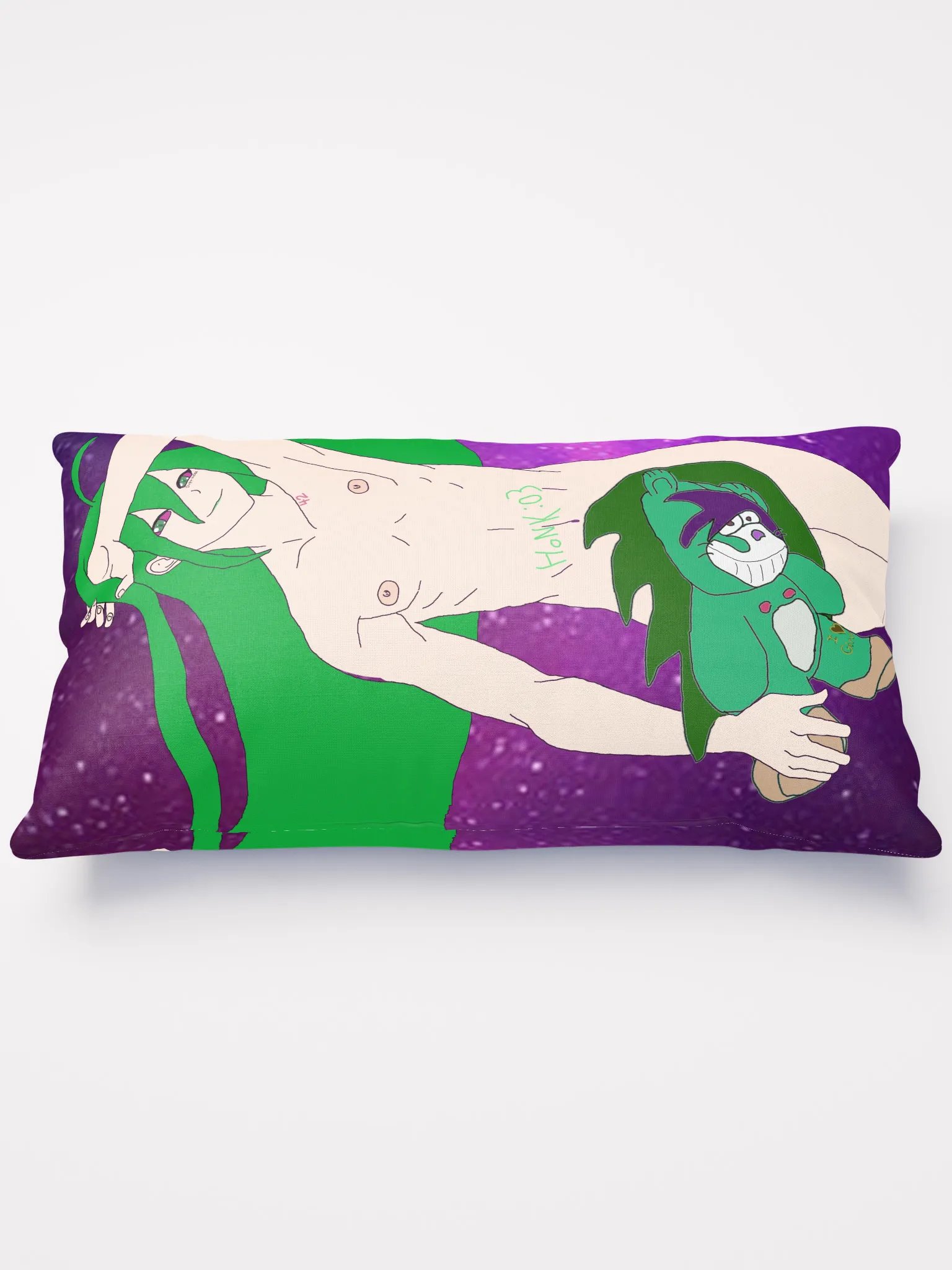 Leafy Van Gogh's Mini Garfsona Dakimakura product image (1)