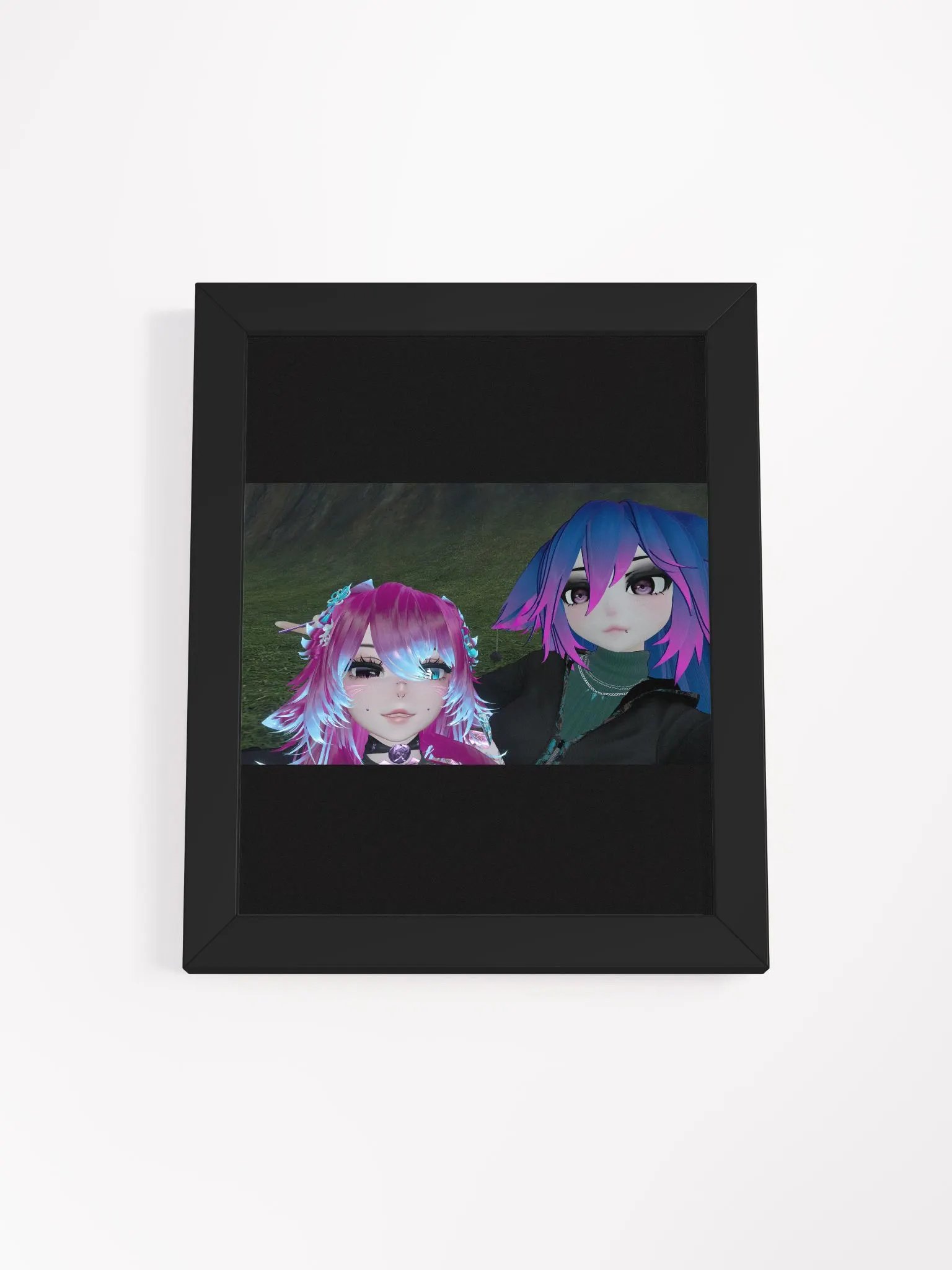 Vibrant Ayous Wood Framed Poster product image (33)