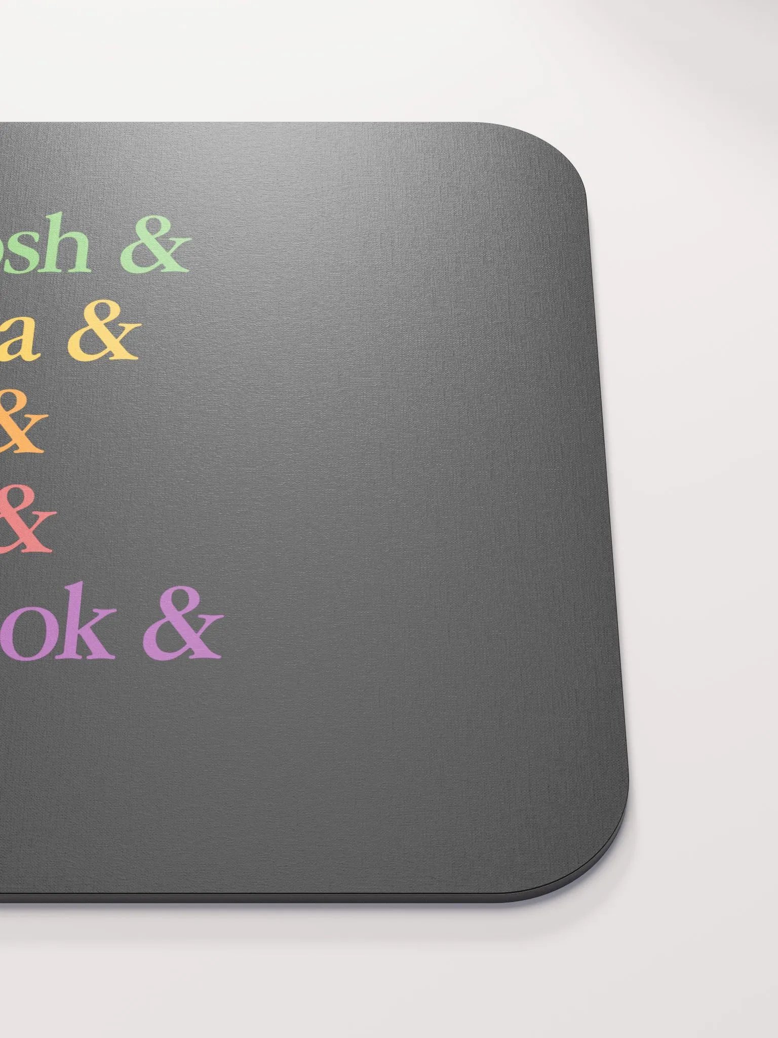1993 Lineup Black Mouse Pad product image (5)
