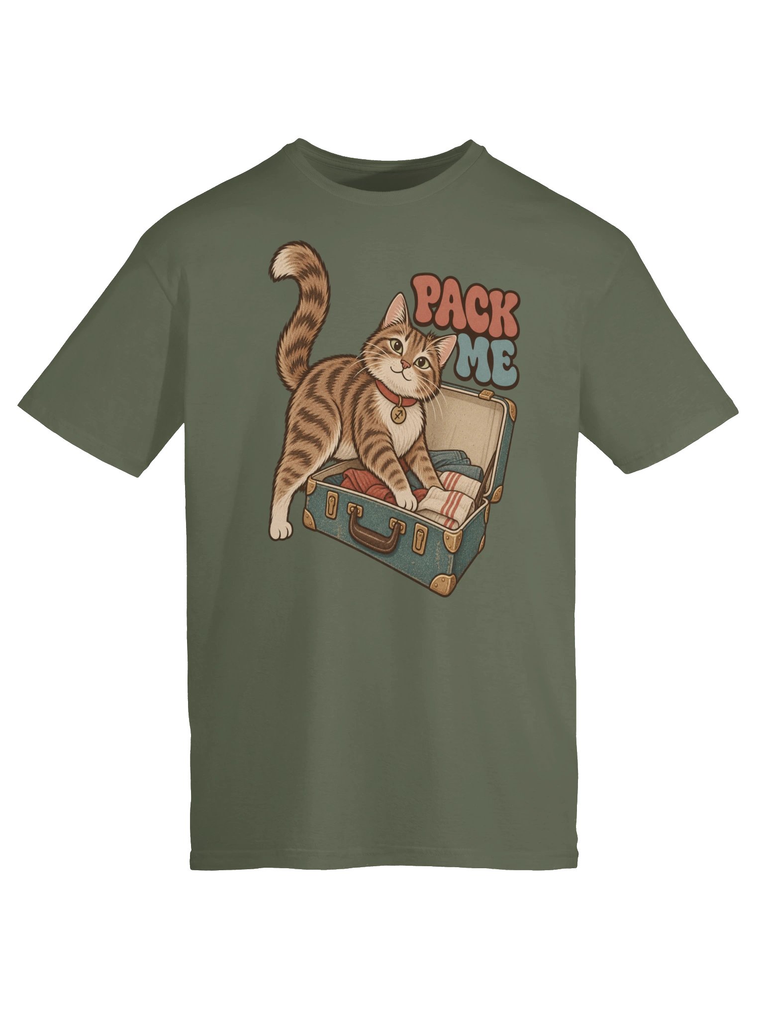 Sagittarius Pack Me Cat Zodiac T-Shirt product image (5)